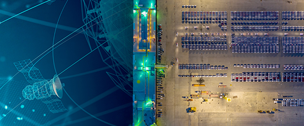 The sea embraces the space