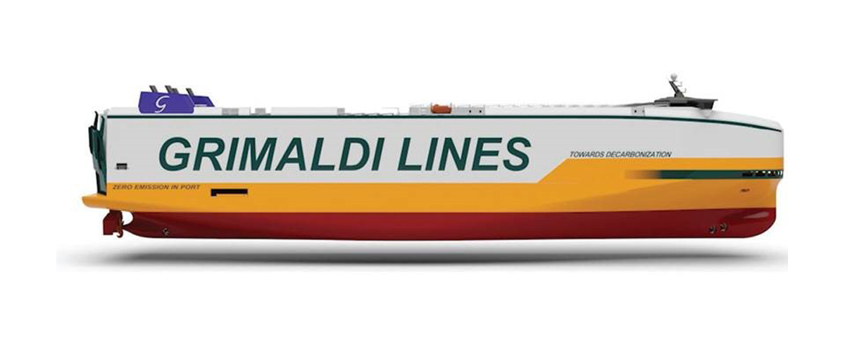 Il Gruppo Grimaldi ordina cinque navi car carrier ammonia-ready