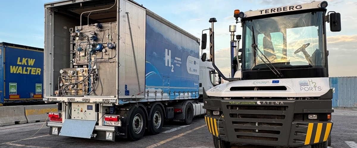 H2PORTS Project: First Refuelling of Hydrogen Tug Master Carried Out Successfully in Valencia