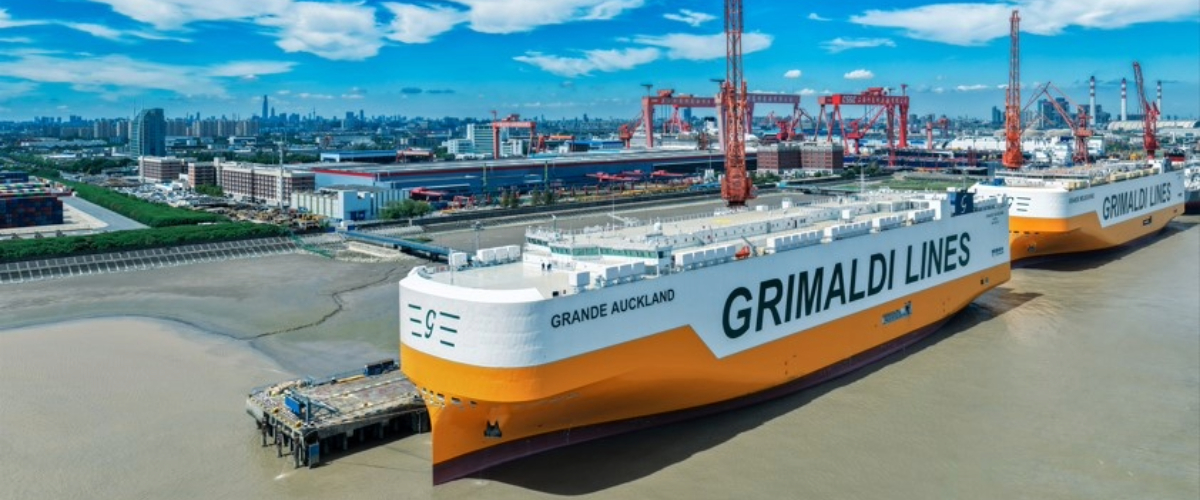 Grande Auckland: a new Ammonia Ready car carrier for the Grimaldi Group