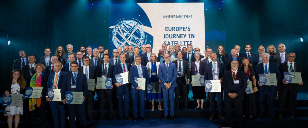 Excellence in innovation for satellite navigation: Grimaldi honoured by ESA