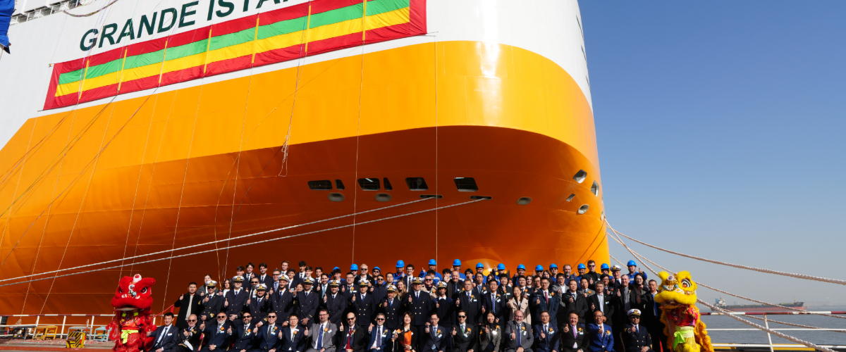 Grande Istanbul: Grimaldi's new car carrier christened and delivered