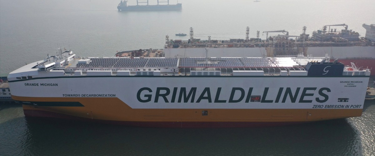 Grimaldi takes delivery of the Grande Michigan