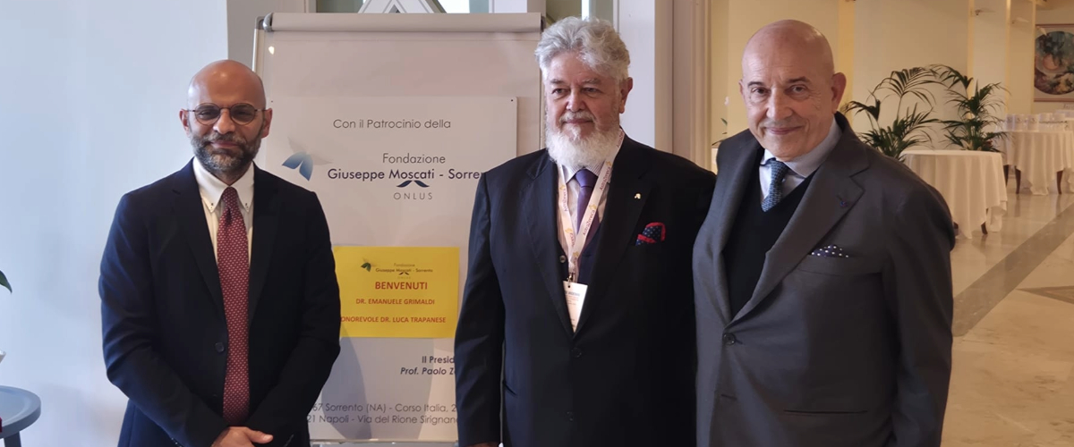 Emanuele Grimaldi honoured for his philanthropy