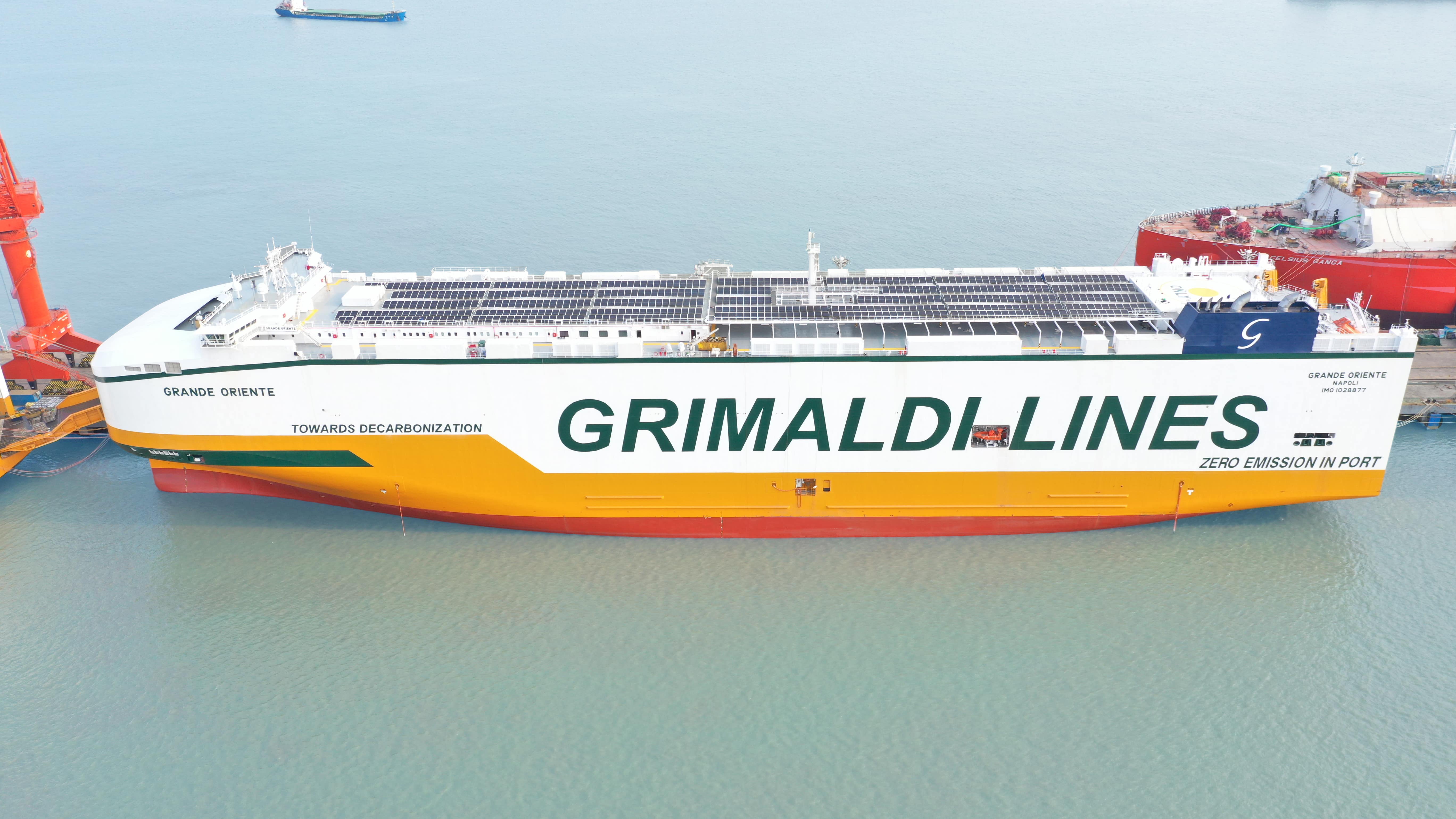 GRIMALDI TAKES DELIVERY OF THE GRANDE ORIENTE