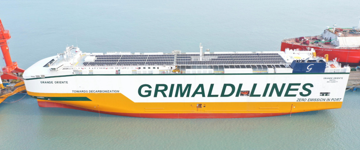 Grimaldi takes delivery of the Grande Oriente