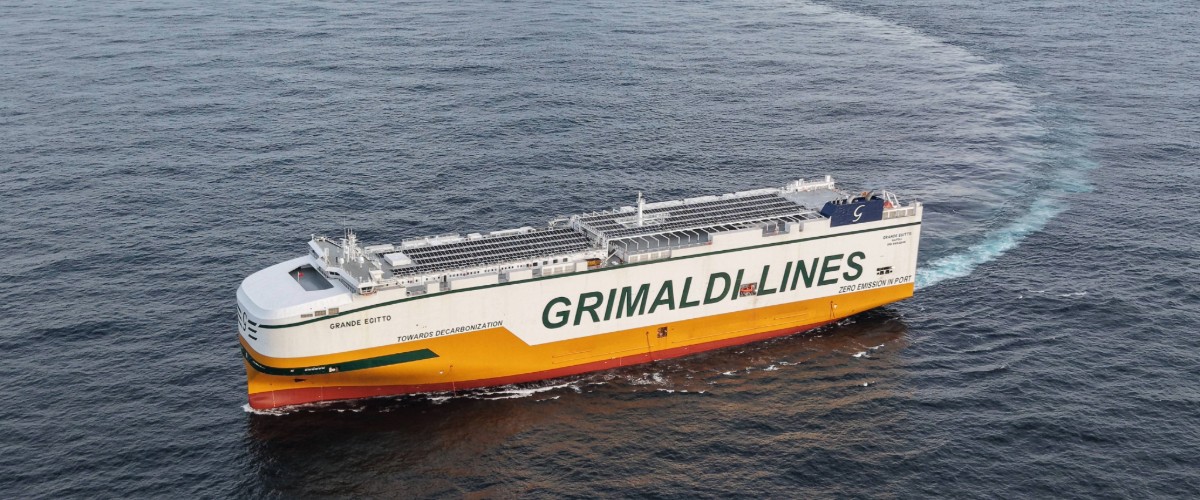Grimaldi takes delivery of the new car carrier Grande Egitto