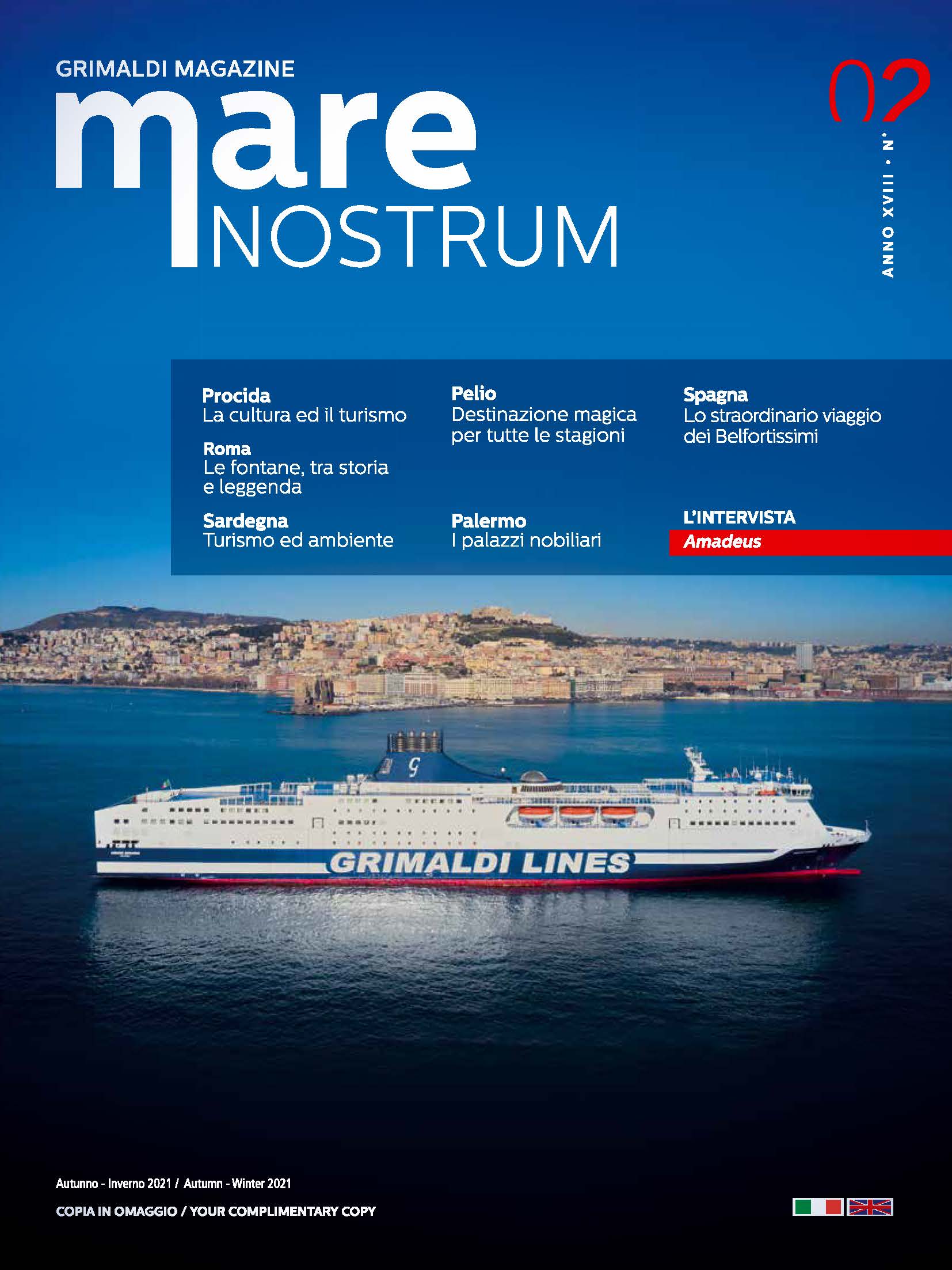 Grimaldi Mare Nostrum Magazine (Year XVIII n. 2)