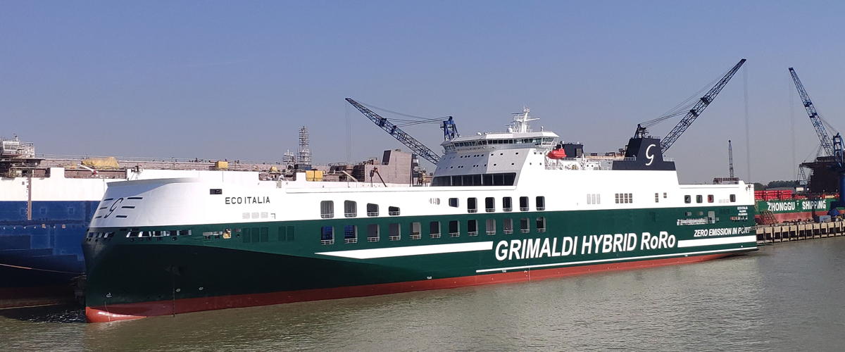 La Eco Italia entra nella flotta Grimaldi